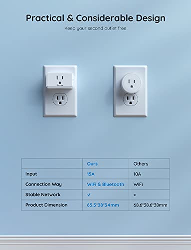 Govee Smart Plug 4 Pack, WiFi Outlets with Alexa