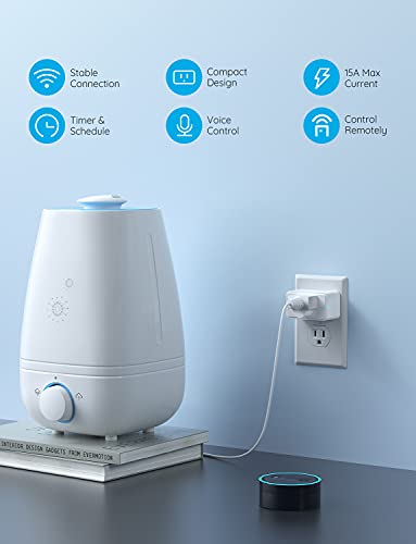 Govee Smart Plug 4 Pack, WiFi Outlets with Alexa