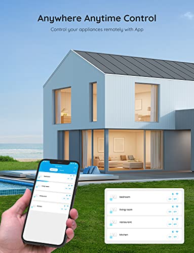 Govee Smart Plug 4 Pack, WiFi Outlets with Alexa