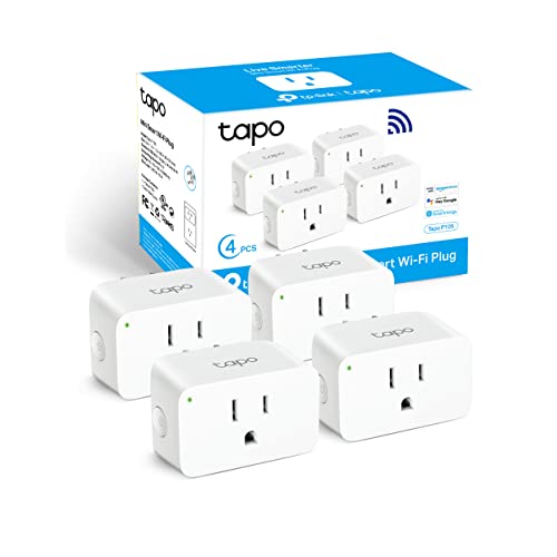 TP-Link Tapo Smart Home Wi-Fi Plug (4-Pack)