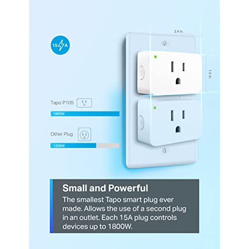 TP-Link Tapo Smart Home Wi-Fi Plug (4-Pack)