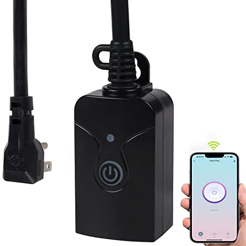 Smart WiFi Plug Outlet for Outdoor Use