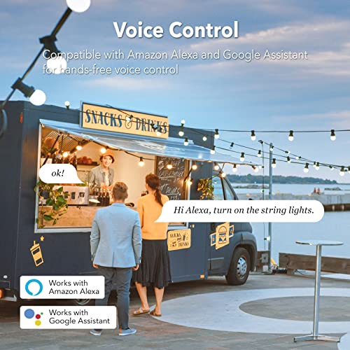 Smart WiFi Plug Outlet for Outdoor Use