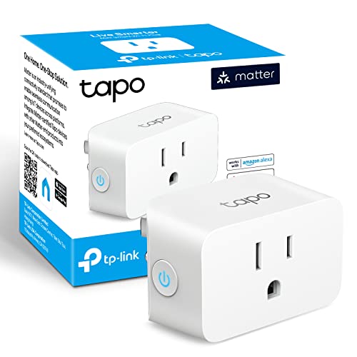 Matter Compatible Smart Plug Mini, 15A/1800W, Apple Home