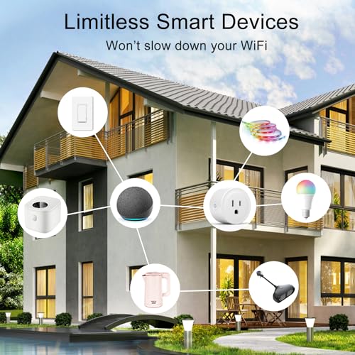 4-Pack ExIoTy Smart Plugs: Alexa Voice Control, Timer & Group Control