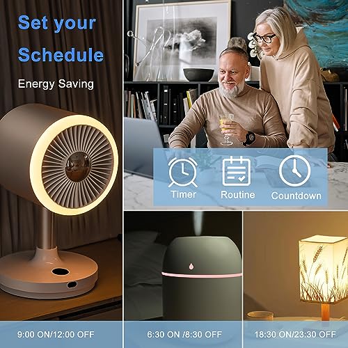 4-Pack ExIoTy Smart Plugs: Alexa Voice Control, Timer & Group Control
