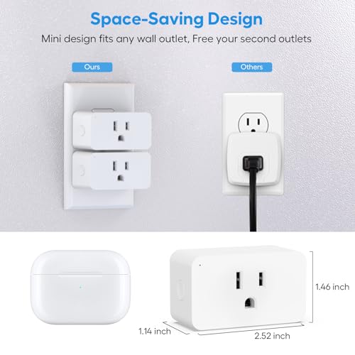 Mini Zwave Smart Plug 800 Series 2 Pack