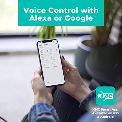 KMC Smart Plug Side 4-Pack for Google, Alexa