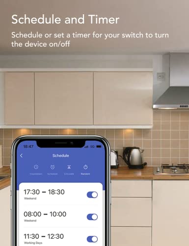 Nooie Smart Plug for Alexa & Google Home, 4-Pack