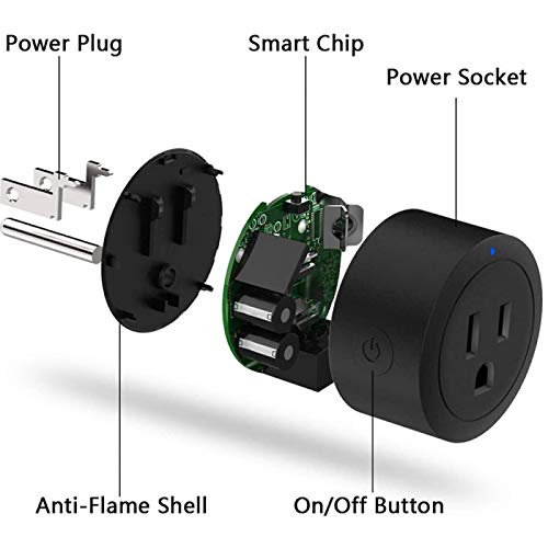 RYRA Smart WiFi Socket, 10A Plug Voice Control