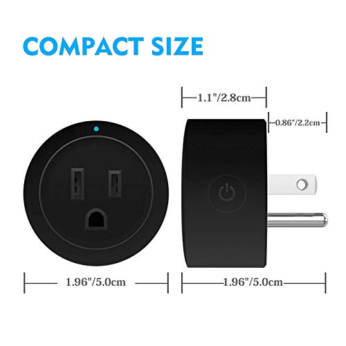 RYRA Smart WiFi Socket, 10A Plug Voice Control