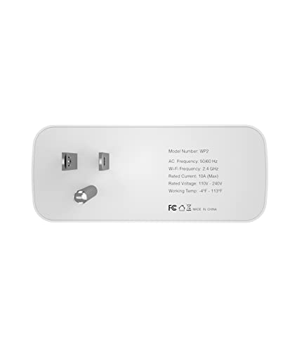 Smart Plug Outlet Extender Surge Protector, Works with Alexa