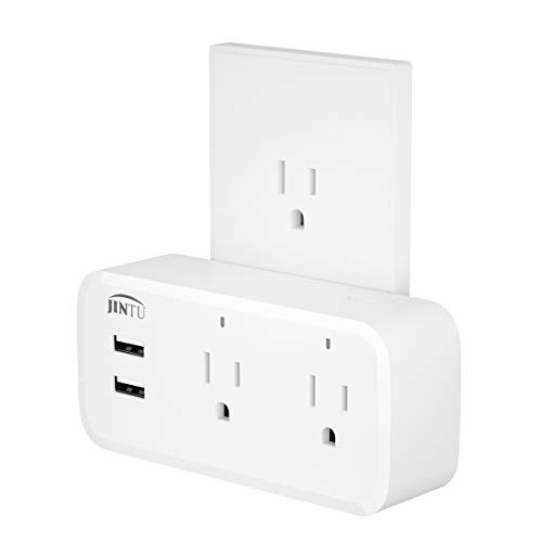 JINTU Smart Plug with USB, Alexa & Google Compatible