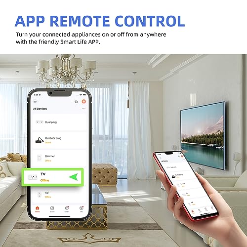 Smart Plug Mini: Alexa & Google Assistant Compatible