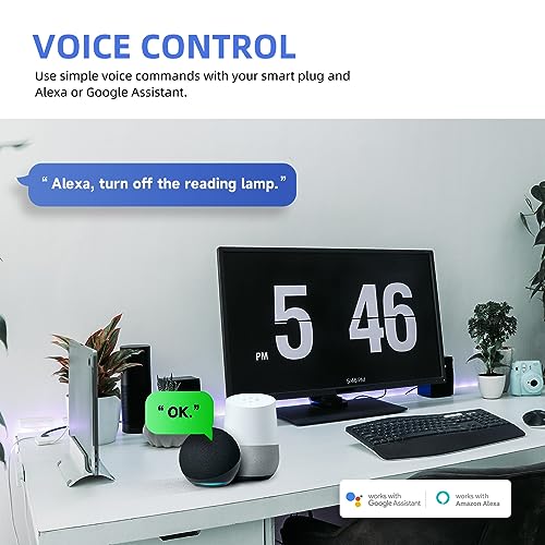 Smart Plug Mini: Alexa & Google Assistant Compatible