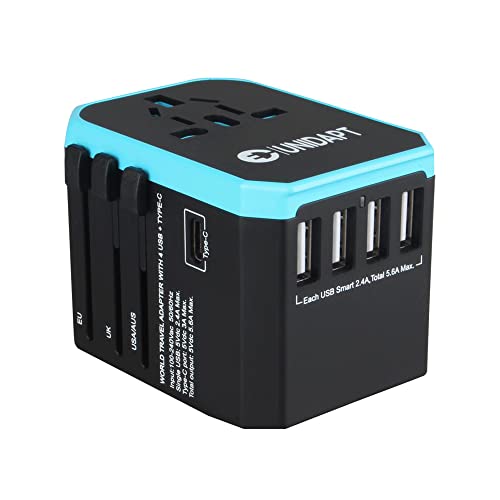 Universal Travel Adapter with 4 USB Ports