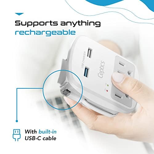 Ceptics World Travel Adapter Kit - QC 3.0