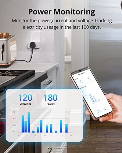 Smart Plug: Remote Control with Energy Monitoring功能