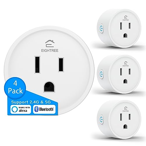 EIGHTREE Smart Plug Bluetooth Mesh for Alexa Control