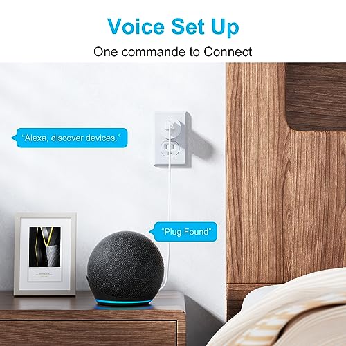 EIGHTREE Smart Plug Bluetooth Mesh for Alexa Control