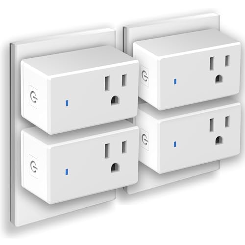 ExIoTy Mini Smart Plug Compatible with Alexa (4 Pack)