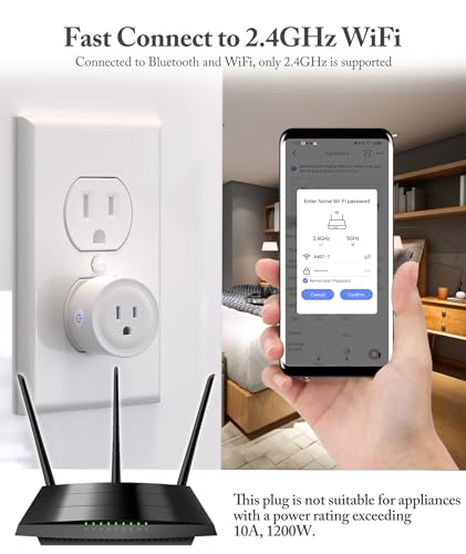 Abida Smart Mini Plug with Remote Control & Timer