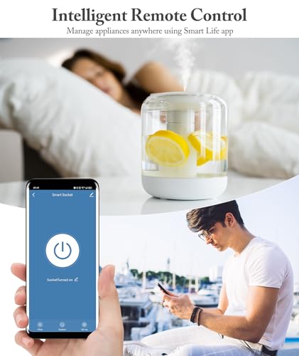 Abida Smart Mini Plug with Remote Control & Timer