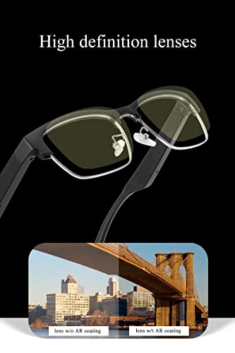 OOAVR Wireless Bluetooth Smart Glasses for Indoor/Outdoor Entertainment