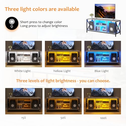 Modren LED TV Stand for 65+ inch TV