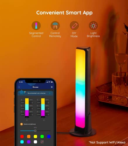 Govee Smart RGBICWW Light Bars - Music & Entertainment