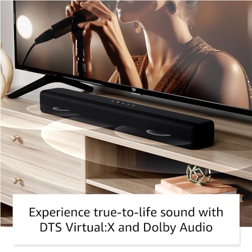 Amazon Fire TV Soundbar with DTS Virtual:X, Dolby Audio