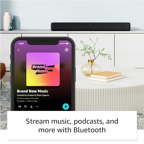 Amazon Fire TV Soundbar with DTS Virtual:X, Dolby Audio