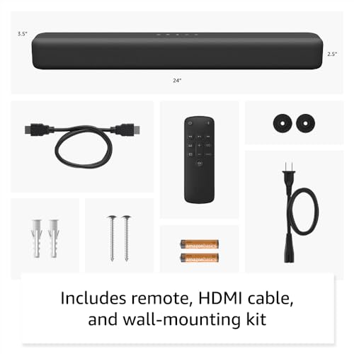 Amazon Fire TV Soundbar with DTS Virtual:X, Dolby Audio