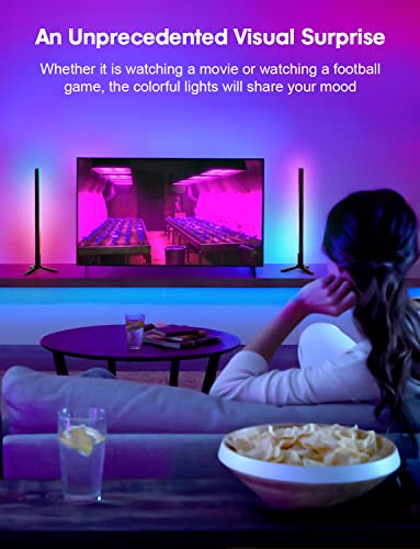 WITHINSAFE LED Smart Light Bars, Sync with Music/Voice