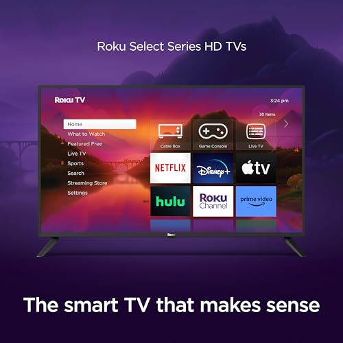Roku 40" Smart RokuTV with Voice Remote and Customizable Home Screen