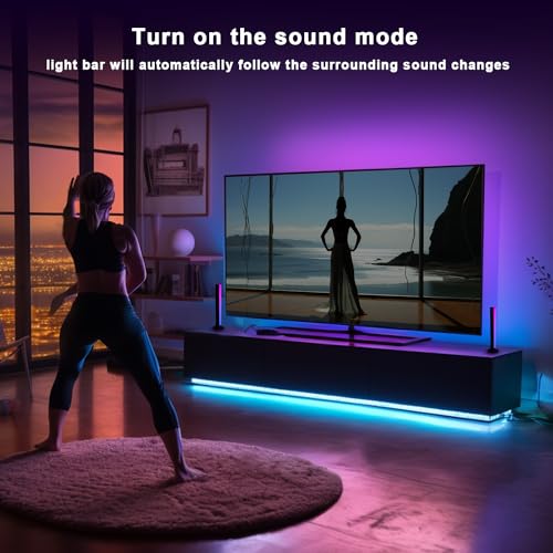 LemonNova Smart RGB LED Light Bars with Bluetooth App