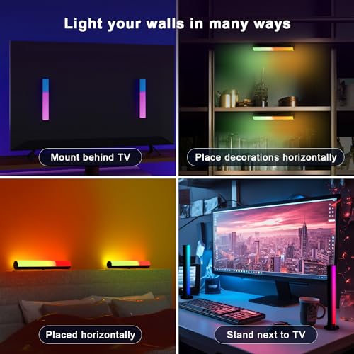 LemonNova Smart RGB LED Light Bars with Bluetooth App