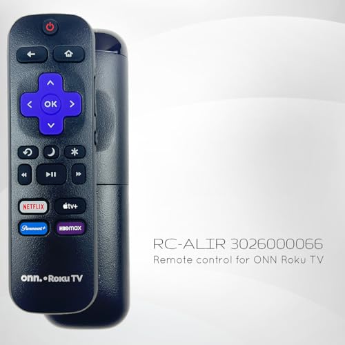 Ceybo OEM Remote for Onn Roku TV Personalized Shortcuts