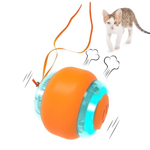 Motion Activated Cat Toy Ball for Indoor Cats