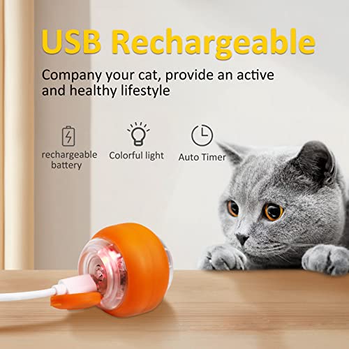 Motion Activated Cat Toy Ball for Indoor Cats