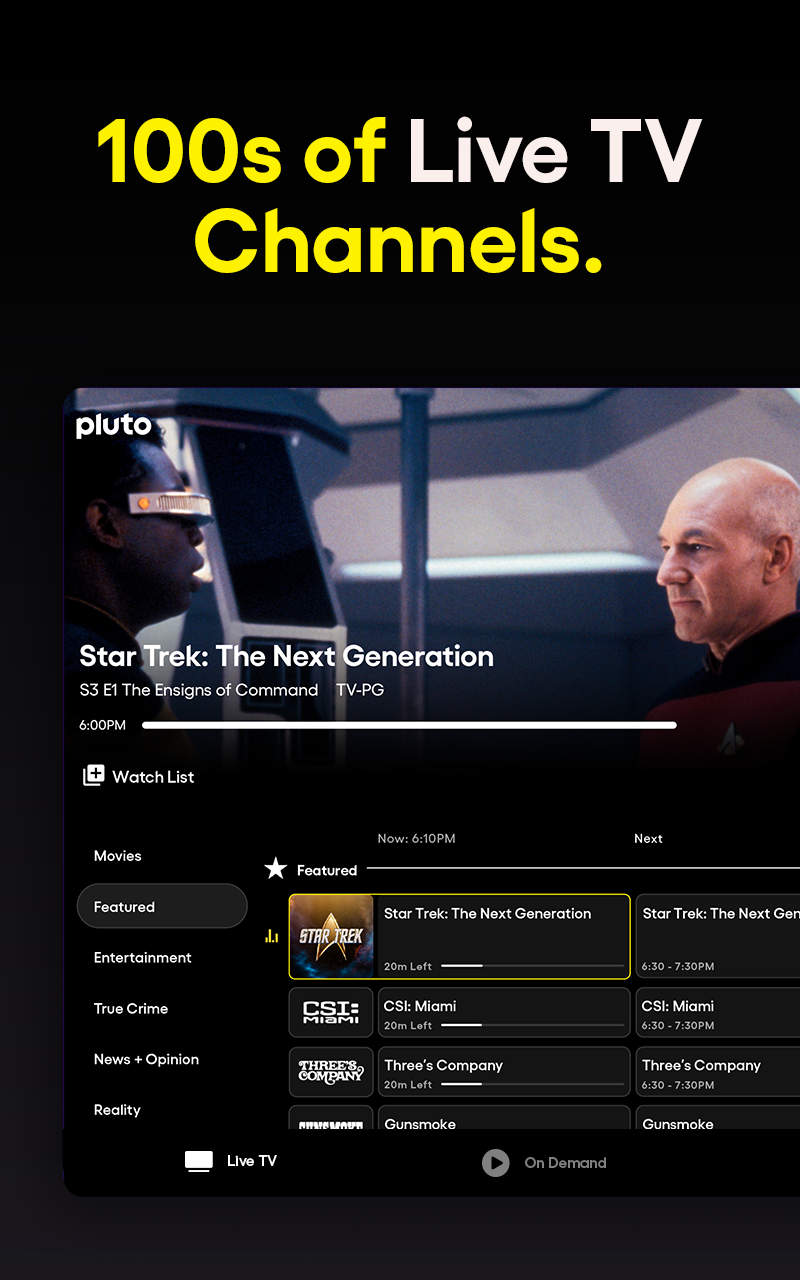 Pluto TV: Enjoy Free TV Shows and Movies