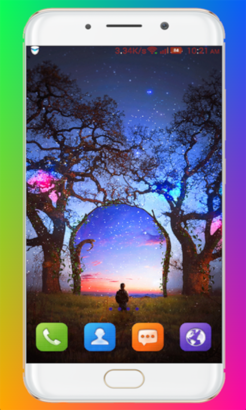 Tablet and smartphone wallpapers for personalized style