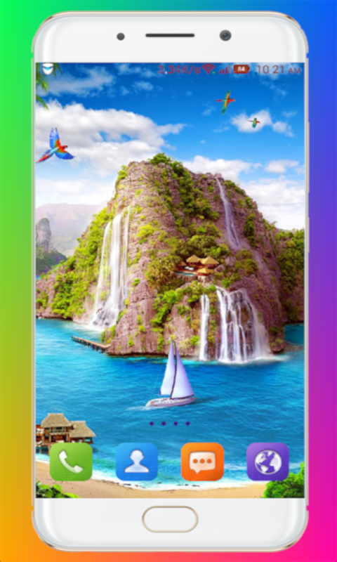 Tablet and smartphone wallpapers for personalized style