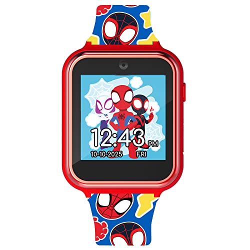 Accutime Marvel Spidey Smart Watch for Kids - Touchscreen