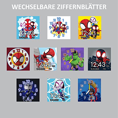 Accutime Marvel Spidey Smart Watch for Kids - Touchscreen