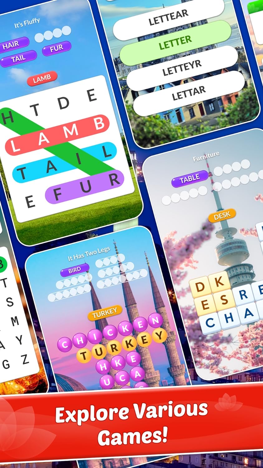 Word Town: Fun Word Search Games for All Ages