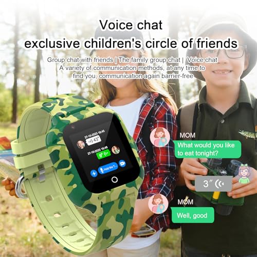 LogHog 4G Smart Watch for Kids 6-12