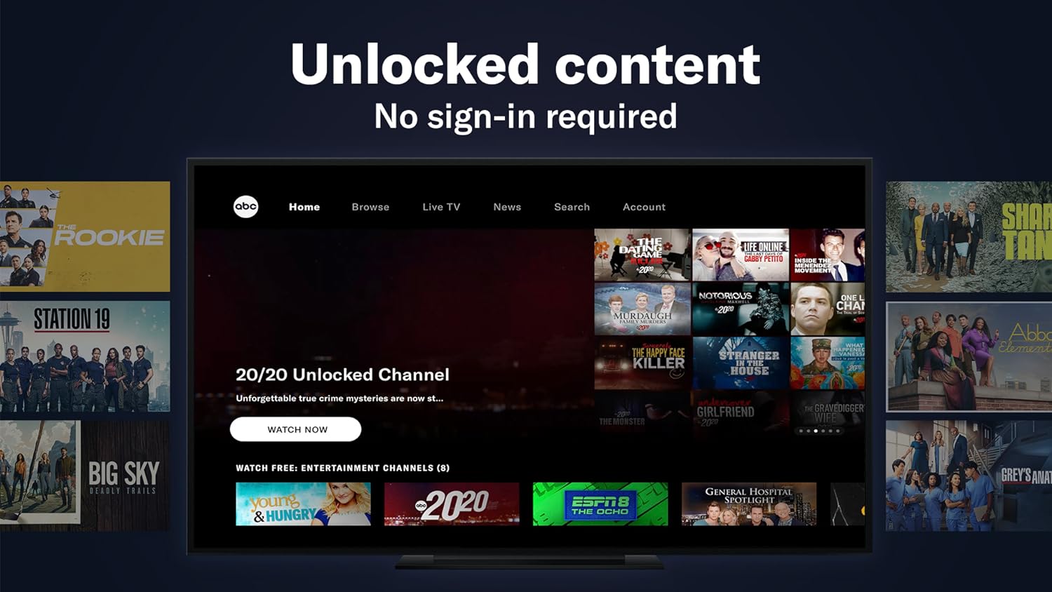 ABC: TV Shows and Live News Broadcasting