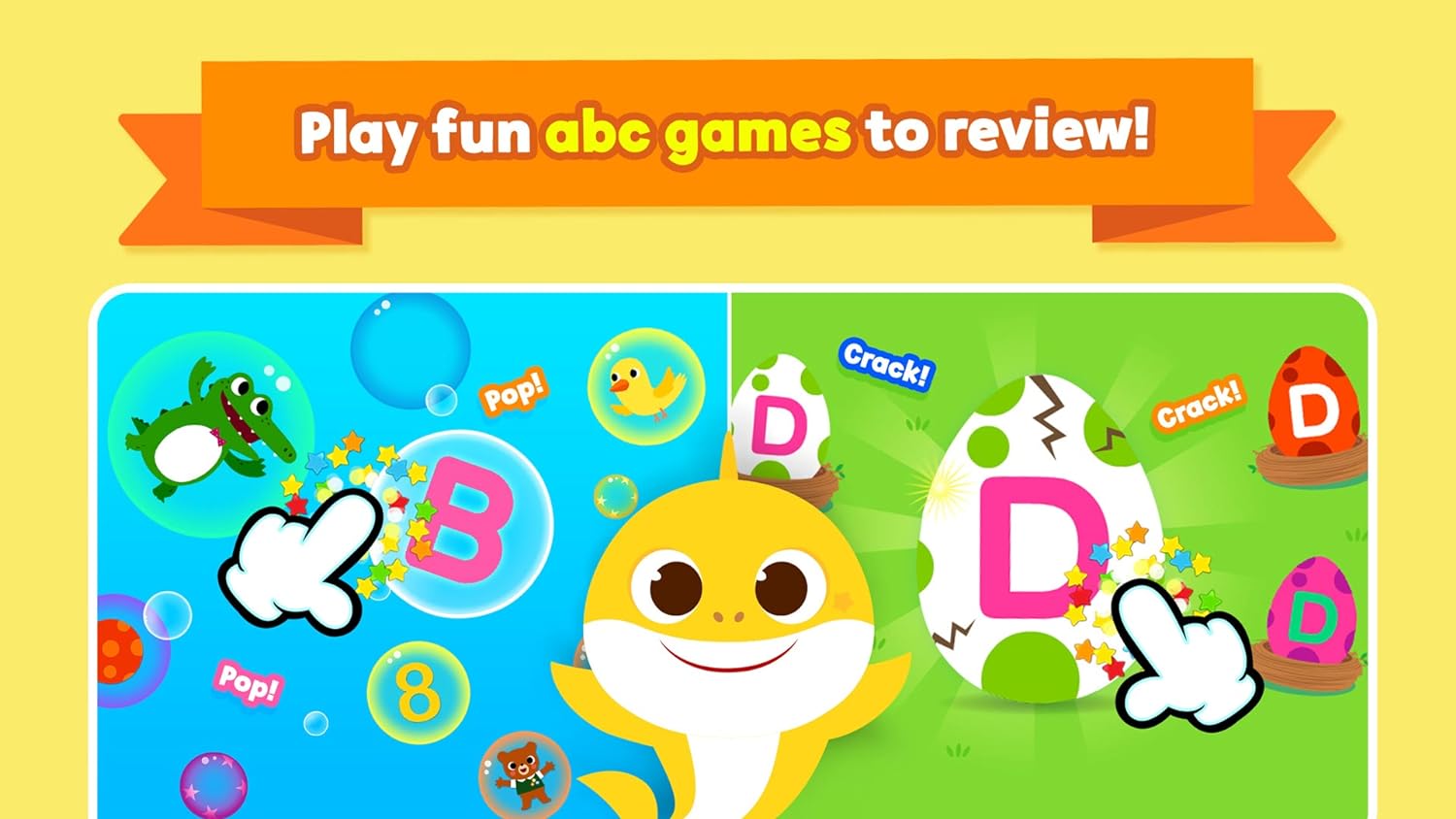 Fun Baby Shark Phonics for ABC Learning