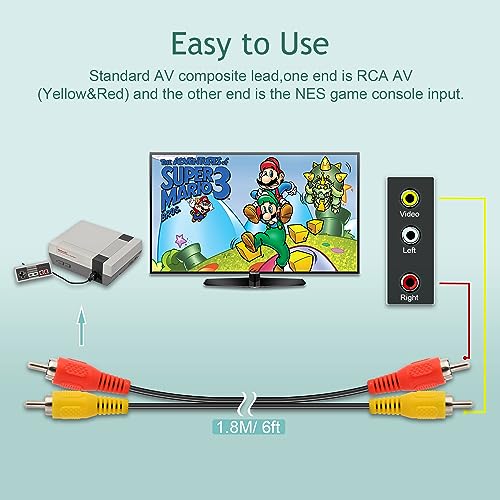 CUENSTOP NES Power and AV Cable Bundle